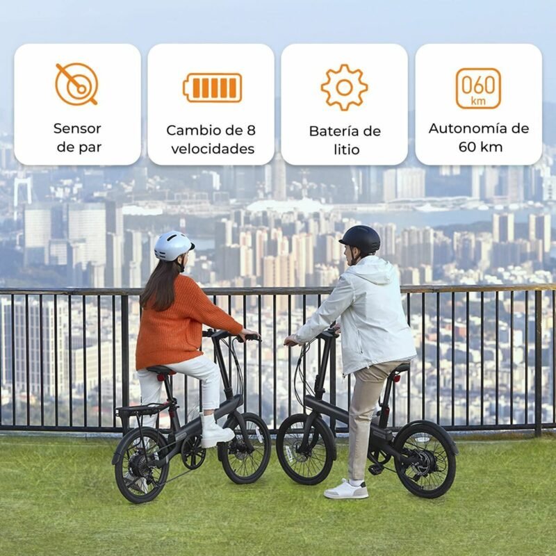 Electric Bike Xiaomi 20" 250W Black - Image 8
