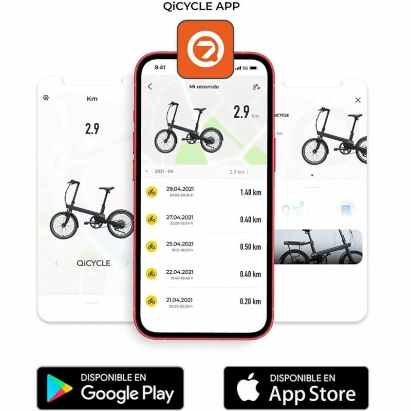 Electric Bike Xiaomi 20" 250W Black - Image 2