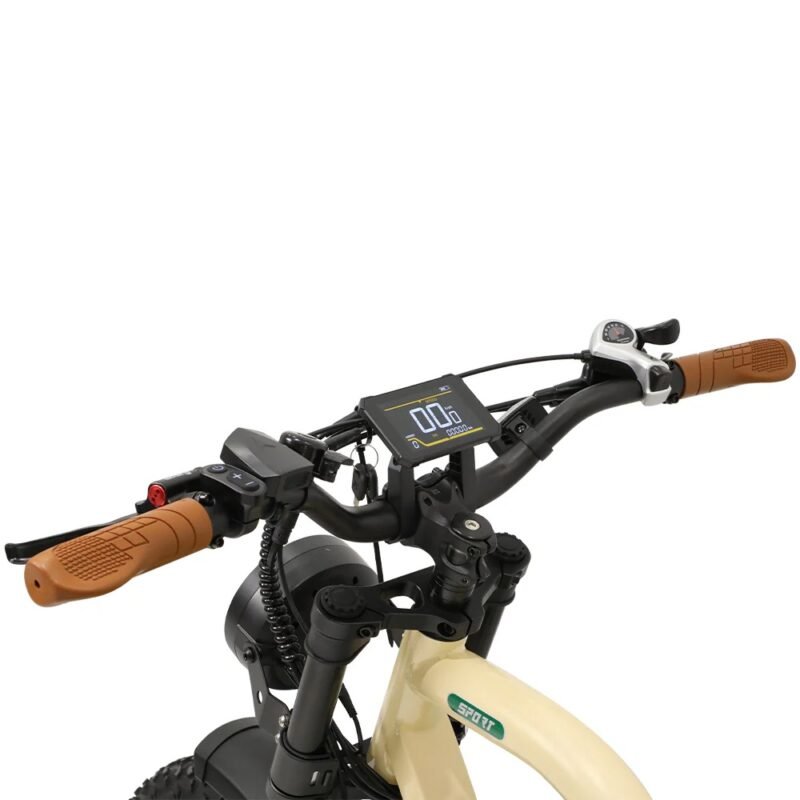 OneSport W66 500W 20" Fat Bike 648Wh Full Suspension E-Bike 48V 13.5Ah Battery Support App - Image 8