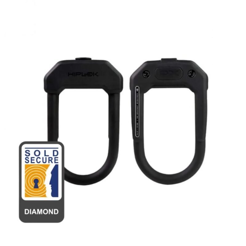 HIPLOK DX D LOCK 14MM X 15 X 8.5CM HARDENED STEEL (DIAMOND SOLD SECURE)
