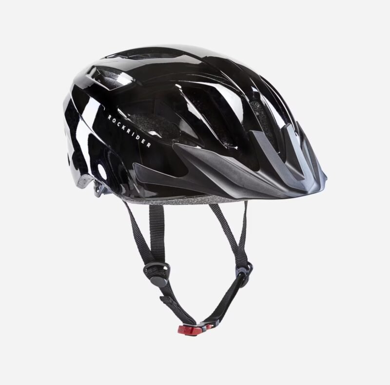 ROCKRIDER Mountain Bike Helmet Black - Expl 50