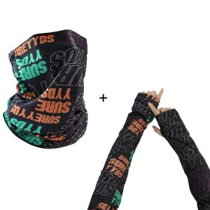 Sonnenschutzmaske + Ärmel Zweiteiliges Set